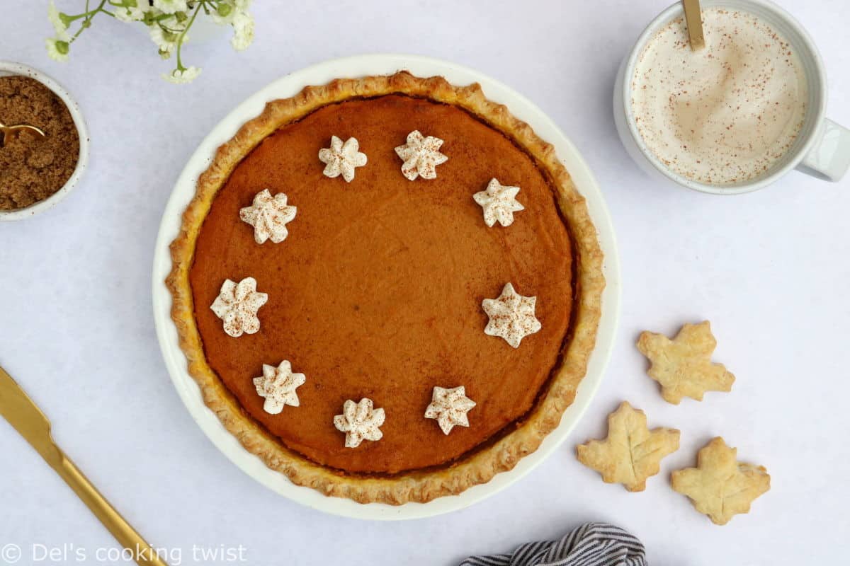 The old fashioned sweet potato pie is a classic dessert to enjoy during the fall months and a great alternative to pumpkin pie for Thanksgiving.