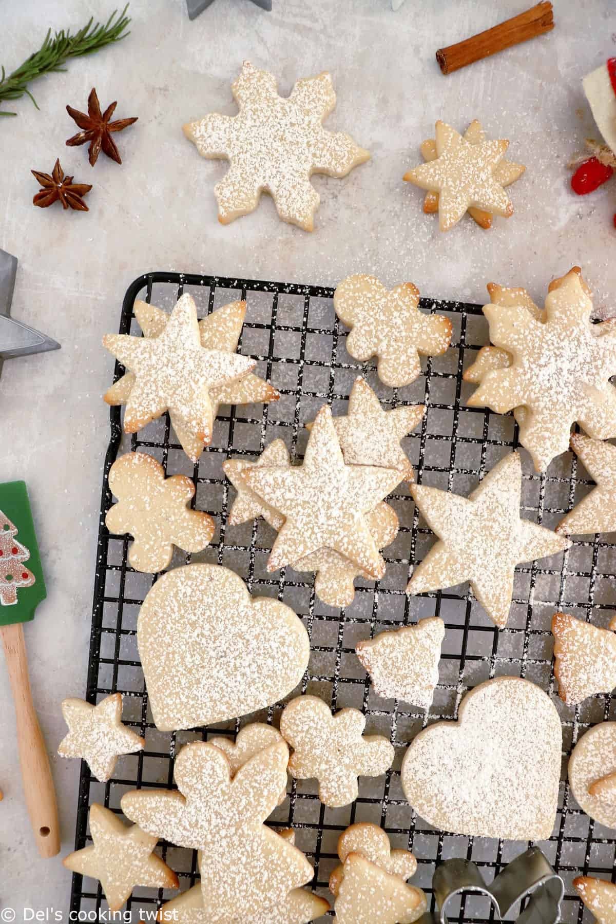 Sablés de Noël Primevère  Recette Sablés de Noël Primevère