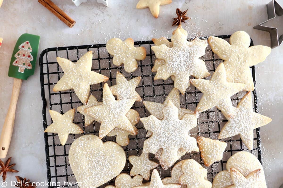 Les sablés fondants, parfaits pour faire des formes à l'emporte