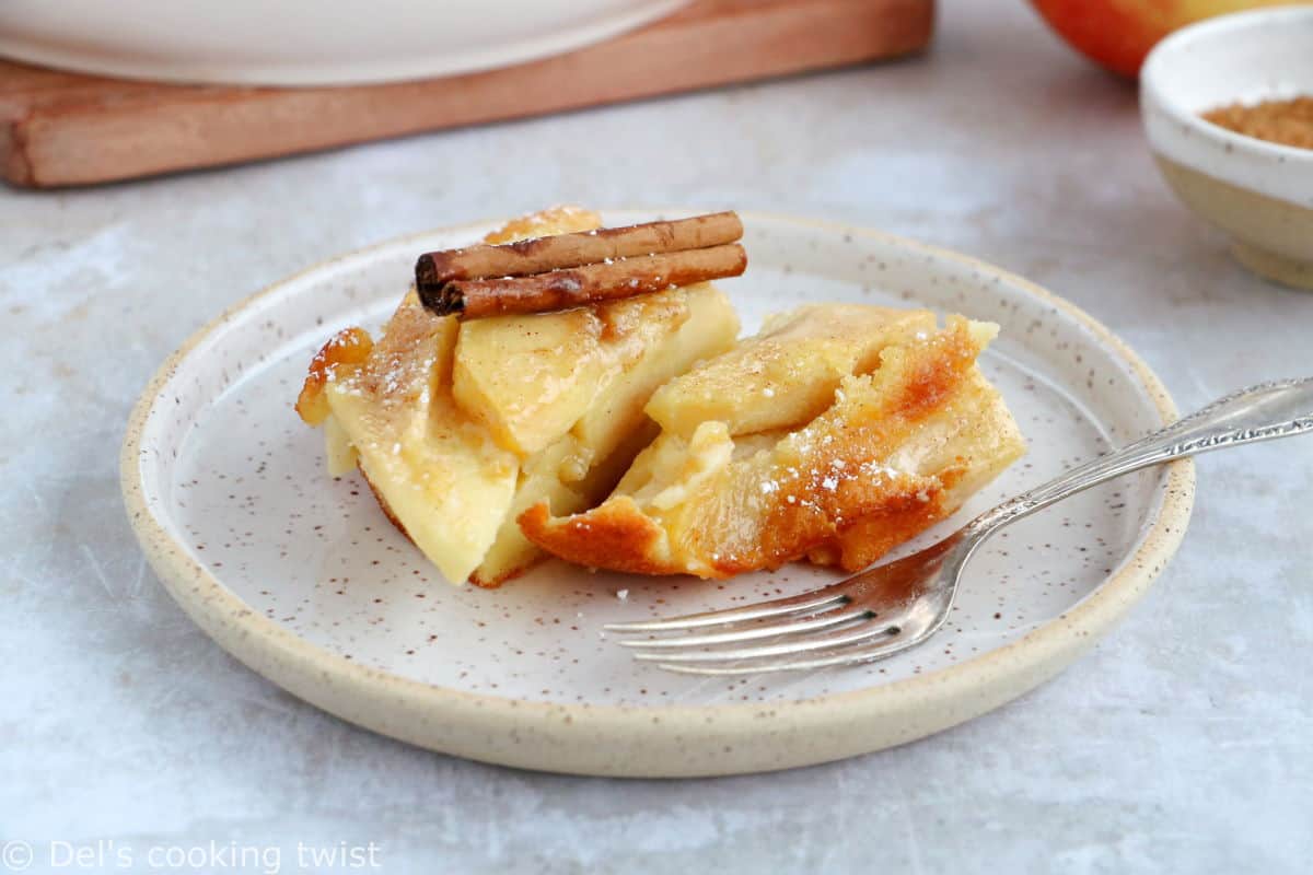 Apple clafoutis is one of the easiest apple dessert you could possibly make, yet completely irresistible and slightly addictive.