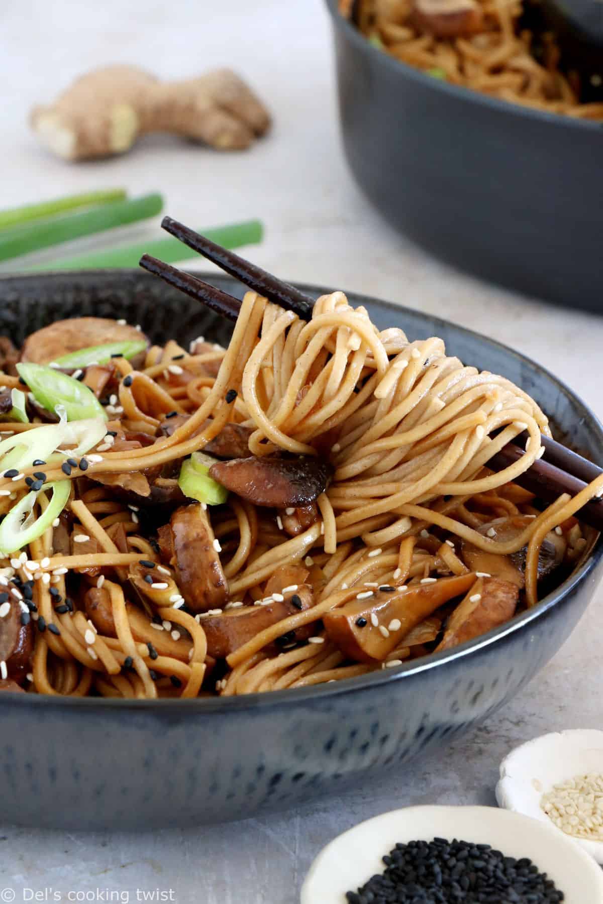 Des recettes à découvrir avec des nouilles de soba à base de farine de  sarrasin