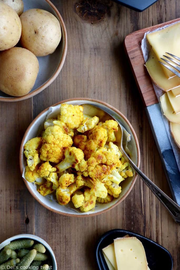 Learn how to host a vegetarian raclette dinner party at home, with veggie suggestions and how to prepare them, playing with spices and other add-ons to make it a feast!