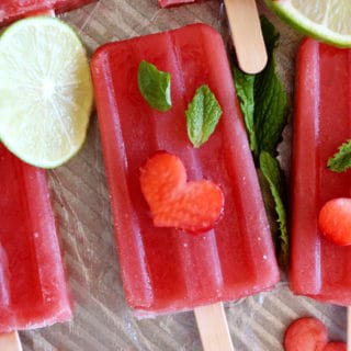 These watermelon popsicles are game-changing. With just 4 simple ingredients and a blender, you get a healthy, fruity, and refreshing summer treat that is also naturally vegan.