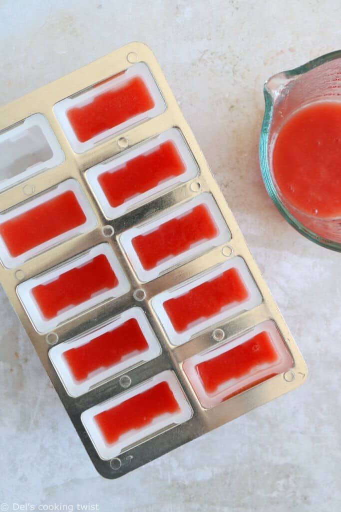 These watermelon popsicles are game-changing. With just 4 simple ingredients and a blender, you get a healthy, fruity, and refreshing summer treat that is also naturally vegan.