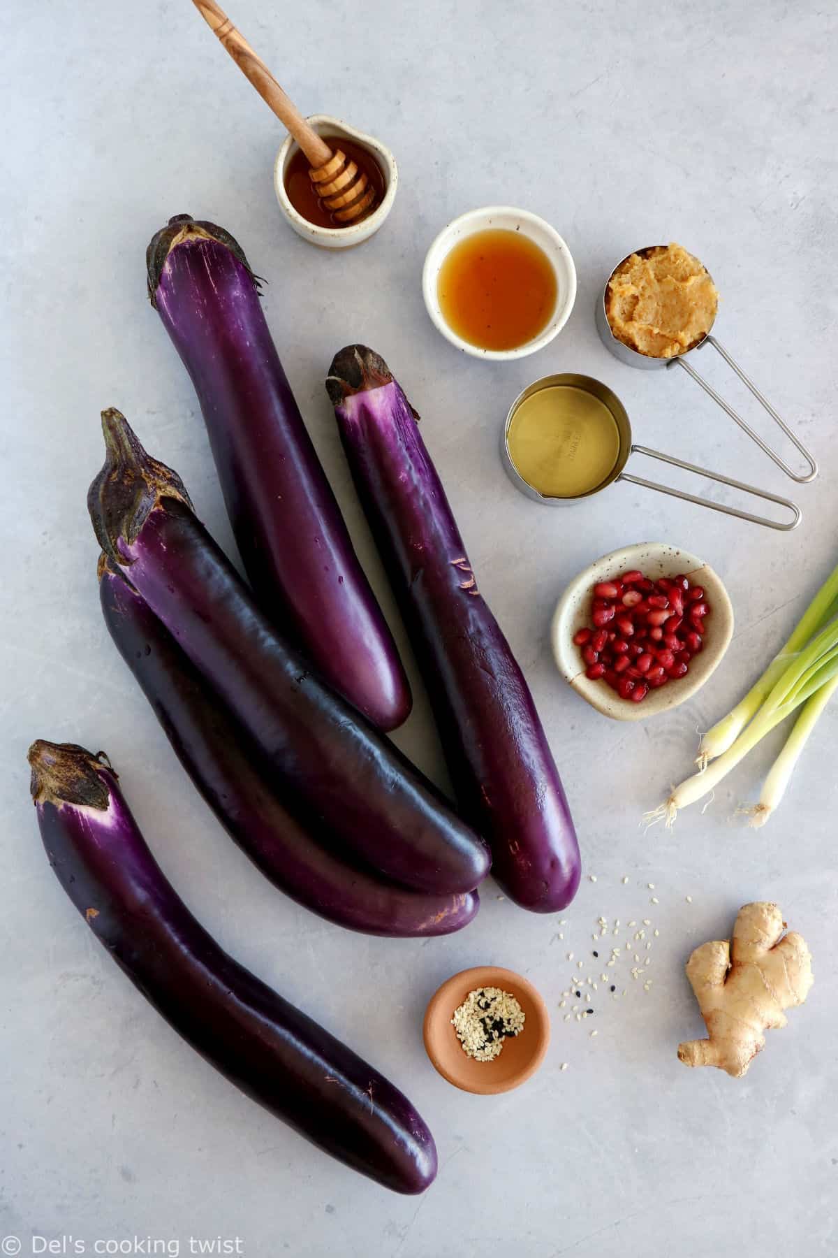 Miso-glazed Japanese eggplant (Nasu Dengaku) is a traditional Japanese side dish, loaded with umami flavors. Ready within 30 minutes, this easy recipe yields some delicious tender eggplant slices, caramelized with a sweet and salty miso glaze.