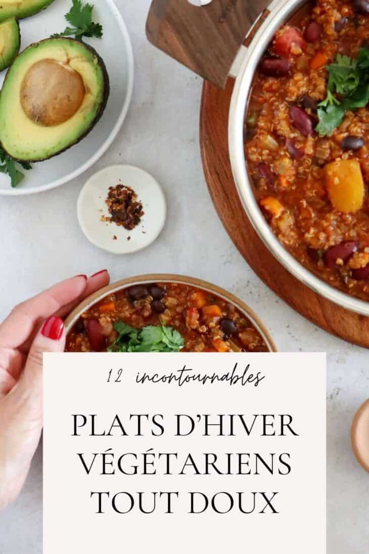 Voici une sélection de 12 recettes végétariennes à préparer cet hiver, pour ne jamais manquer d'inspiration pour le diner.