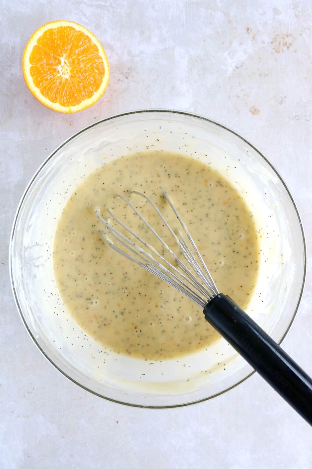 Orange Poppy Seed Yogurt Loaf Del's cooking twist