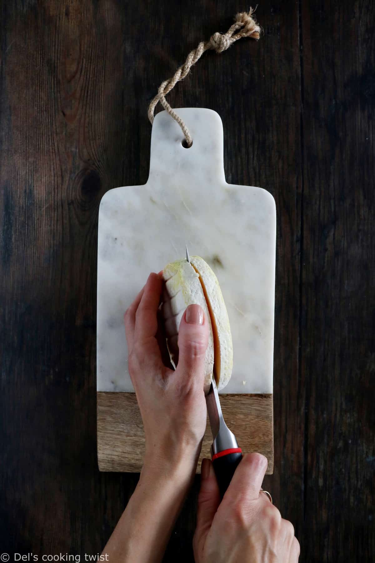 Vegetarian tartiflette is inspired from the traditional French recipe made of potatoes, reblochon cheese and onions. In this vegetarian version, the lardons are replaced with smoked tofu and mushrooms.