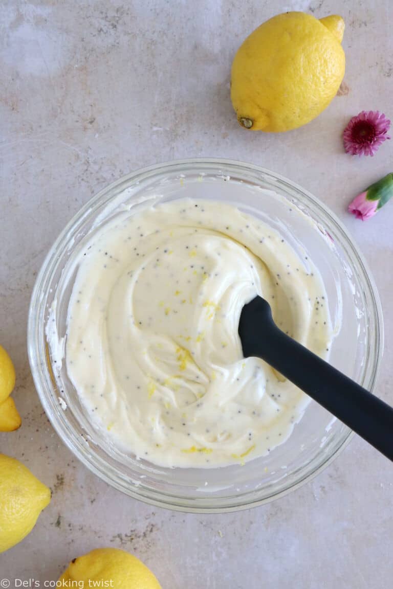 Lemon Poppy Seed Sweet Rolls Del's cooking twist