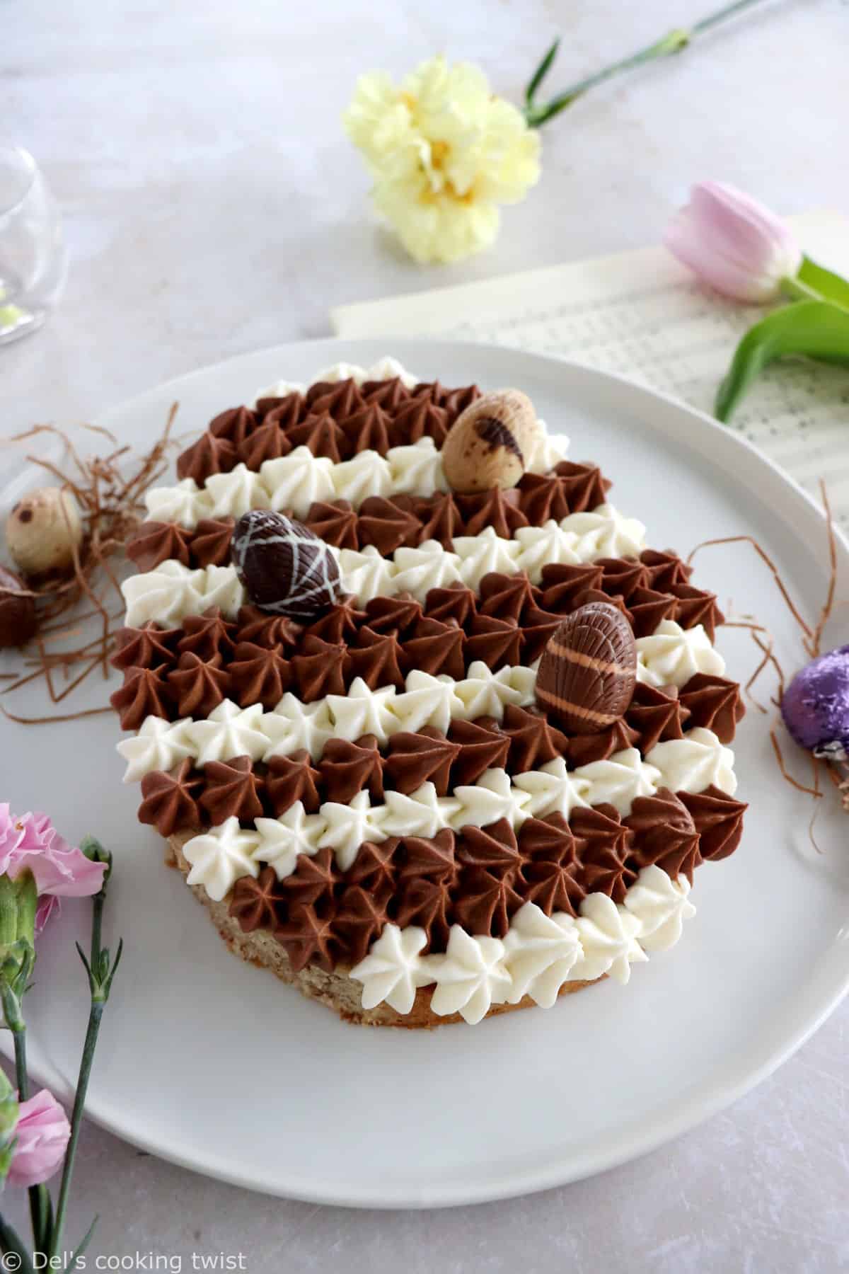 Cake surprise oeuf de Pâques - Recette par My Culinary Curriculum