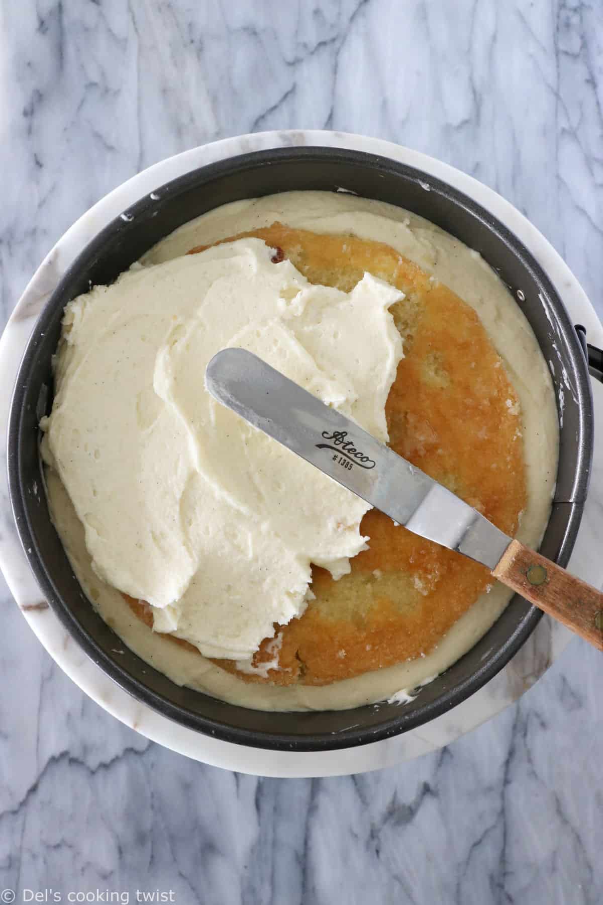 Fraisier Cake (French Strawberry Cake) - Del's cooking twist