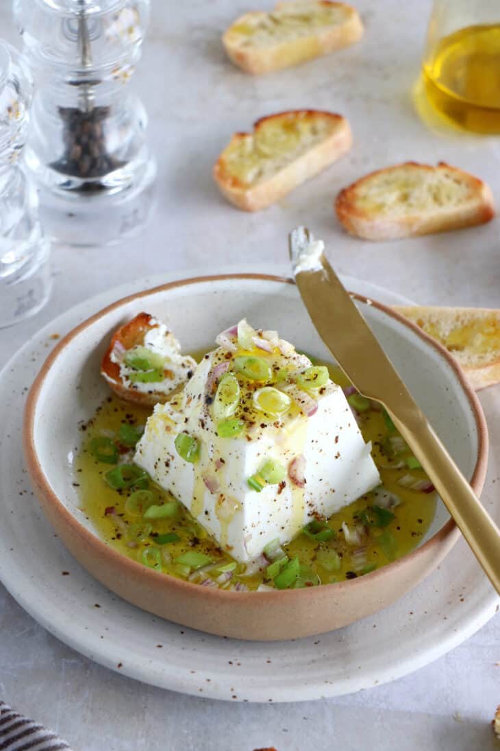 Goat cheese pyramid appetizer is a ridiculously simple appetizer recipe.