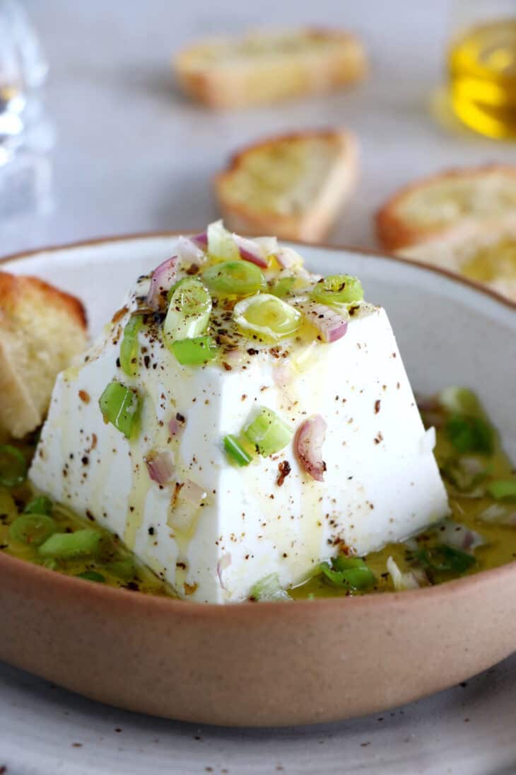 Goat cheese pyramid appetizer is a ridiculously simple appetizer recipe.