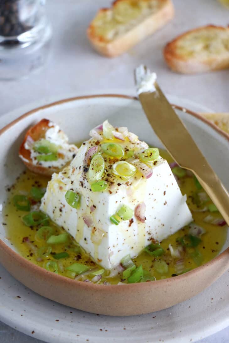 Goat cheese pyramid appetizer is a ridiculously simple appetizer recipe.