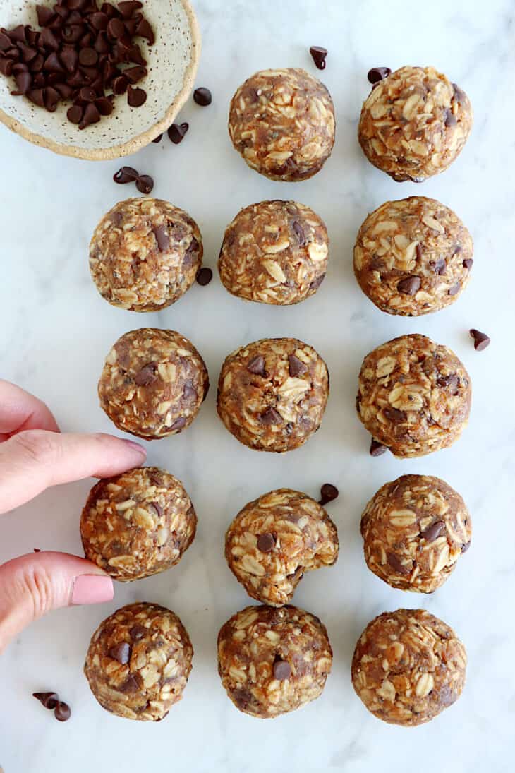 Lactation Energy Bites (for nursing moms) - Del's cooking twist