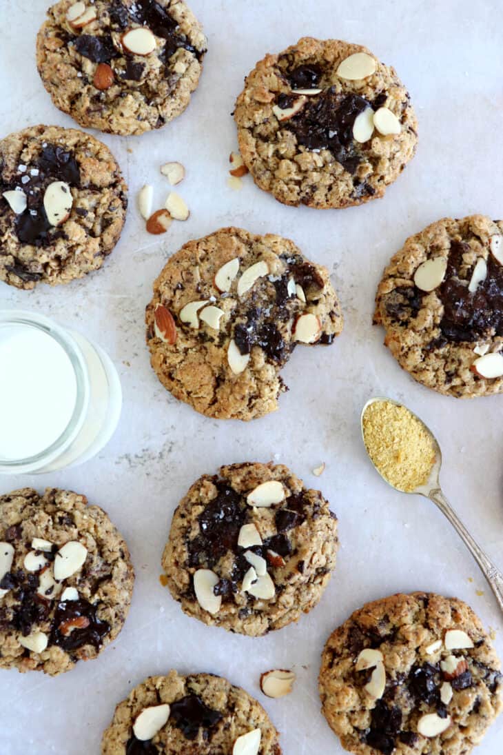 These are the BEST lactation cookies, delicious and loaded with ingredients to help nursing moms increase their milk supply.