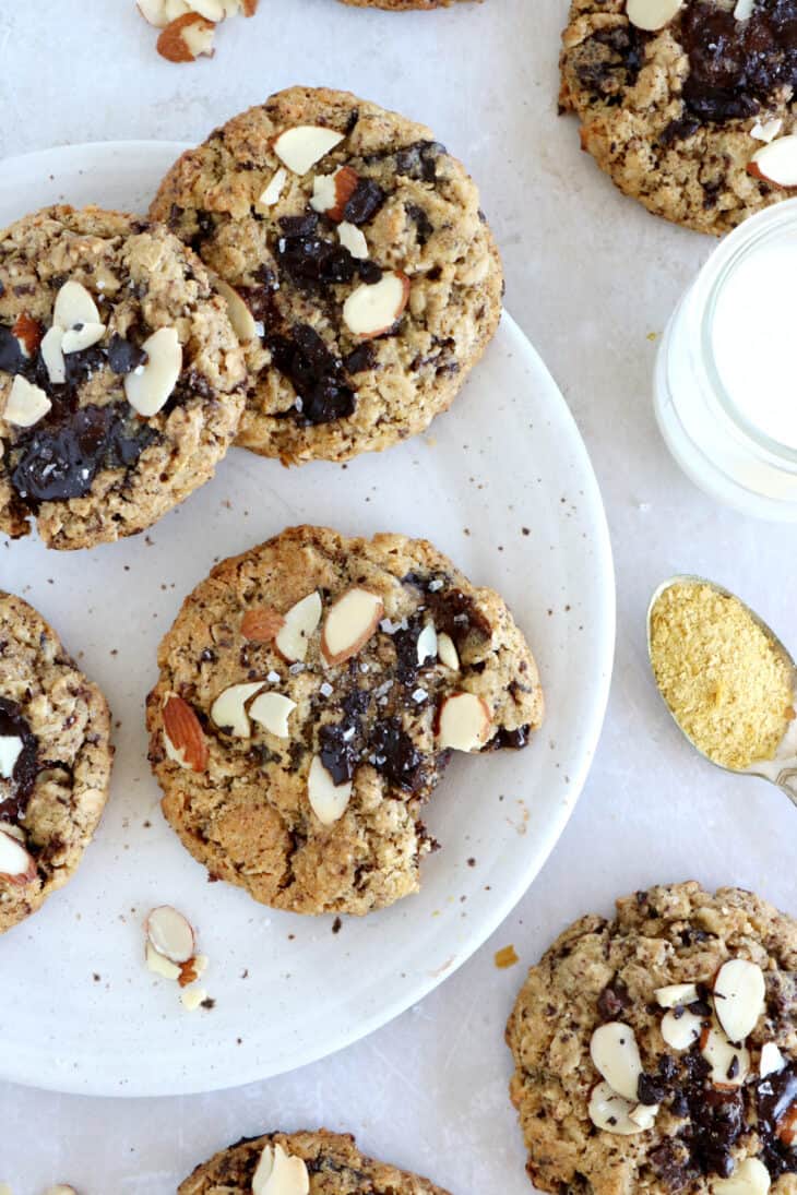 These are the BEST lactation cookies, delicious and loaded with ingredients to help nursing moms increase their milk supply.
