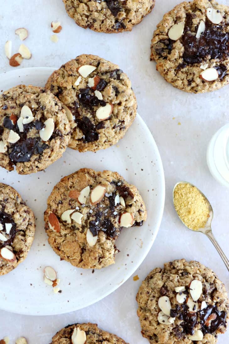 These are the BEST lactation cookies, delicious and loaded with ingredients to help nursing moms increase their milk supply.