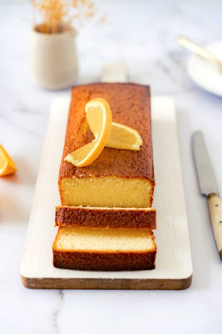 Fragrant, moist, and tender Orange Pound Cake flavored with freshly squeezed orange juice and zest. This easy recipe is a winner.