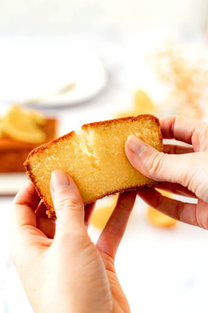 Fragrant, moist, and tender Orange Pound Cake flavored with freshly squeezed orange juice and zest. This easy recipe is a winner.