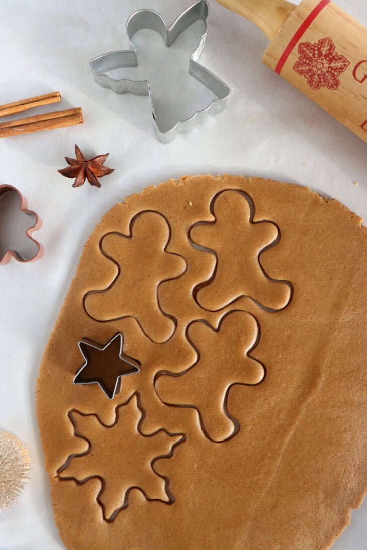 These gingerbread cookies are the ultimate holiday cookies. Easy to make, they're soft, sweet, warmly spiced, and very festive!
