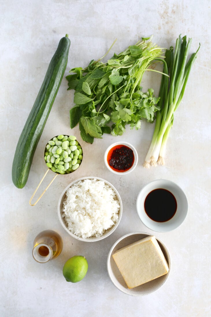 This tofu crispy rice salad makes a fantastic quick midweek meal. Vegan and gluten-free, this plant-powered salad is also very satisfying.