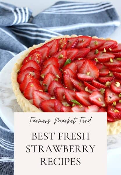 These delicious fresh strawberry recipes include baking options and other strawberry desserts, strawberry salads, and more.