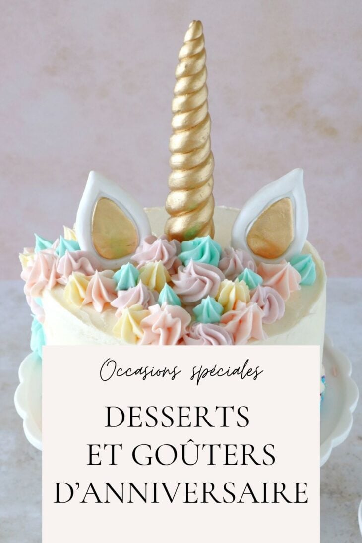 D&eacute;couvrez nos desserts et go&ucirc;ters d'anniversaire festifs et gourmands pour une f&ecirc;te r&eacute;ussie. 