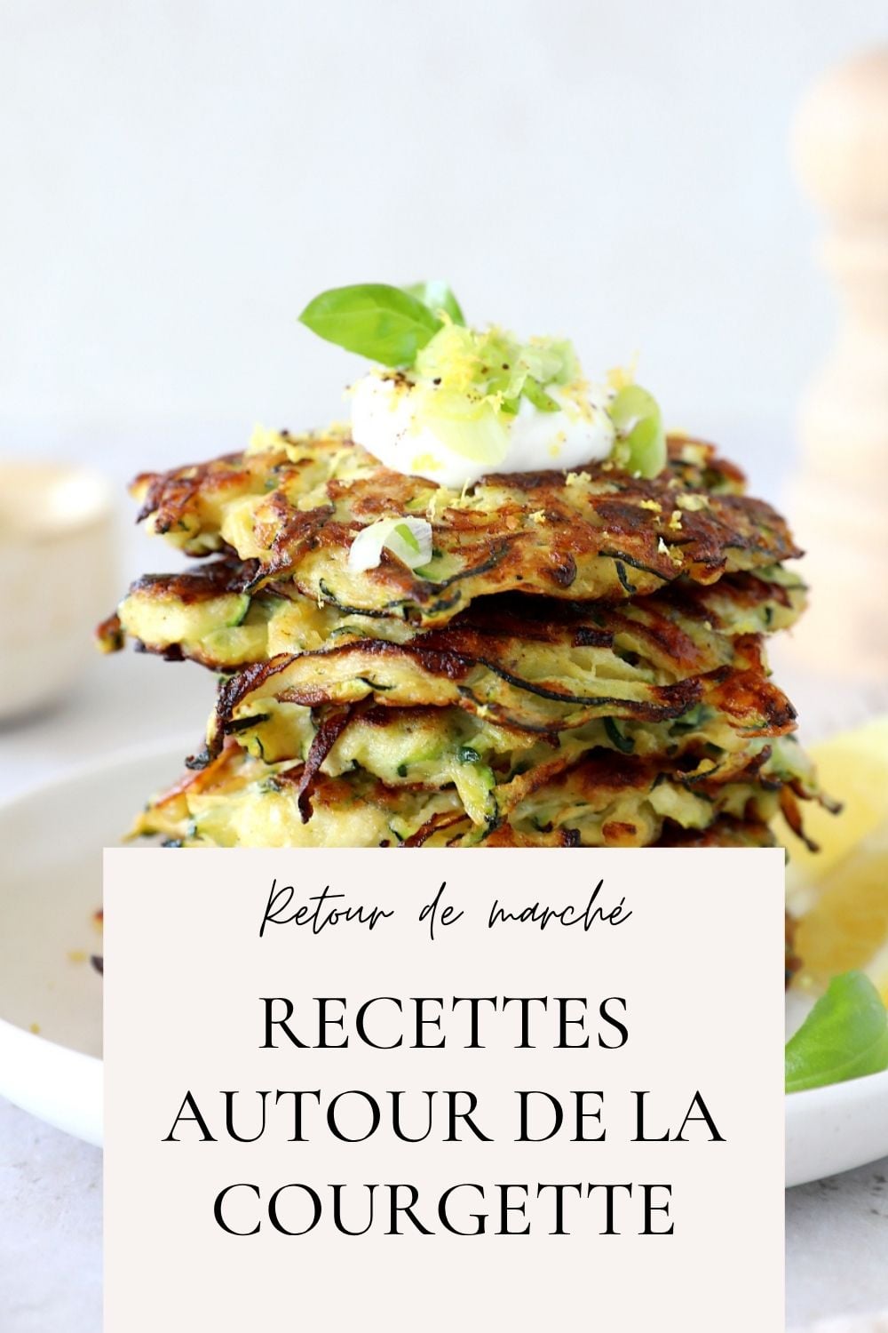 Recettes autour de la courgette