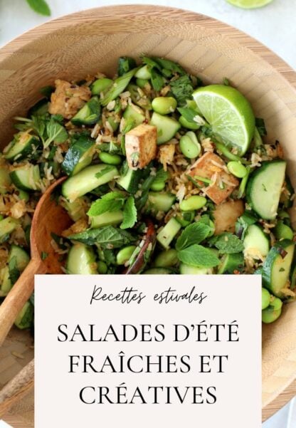 D&eacute;couvrez cette collection de salades d'&eacute;t&eacute; fra&icirc;ches et cr&eacute;atives qui vous accompagneront tout au long de la saison.