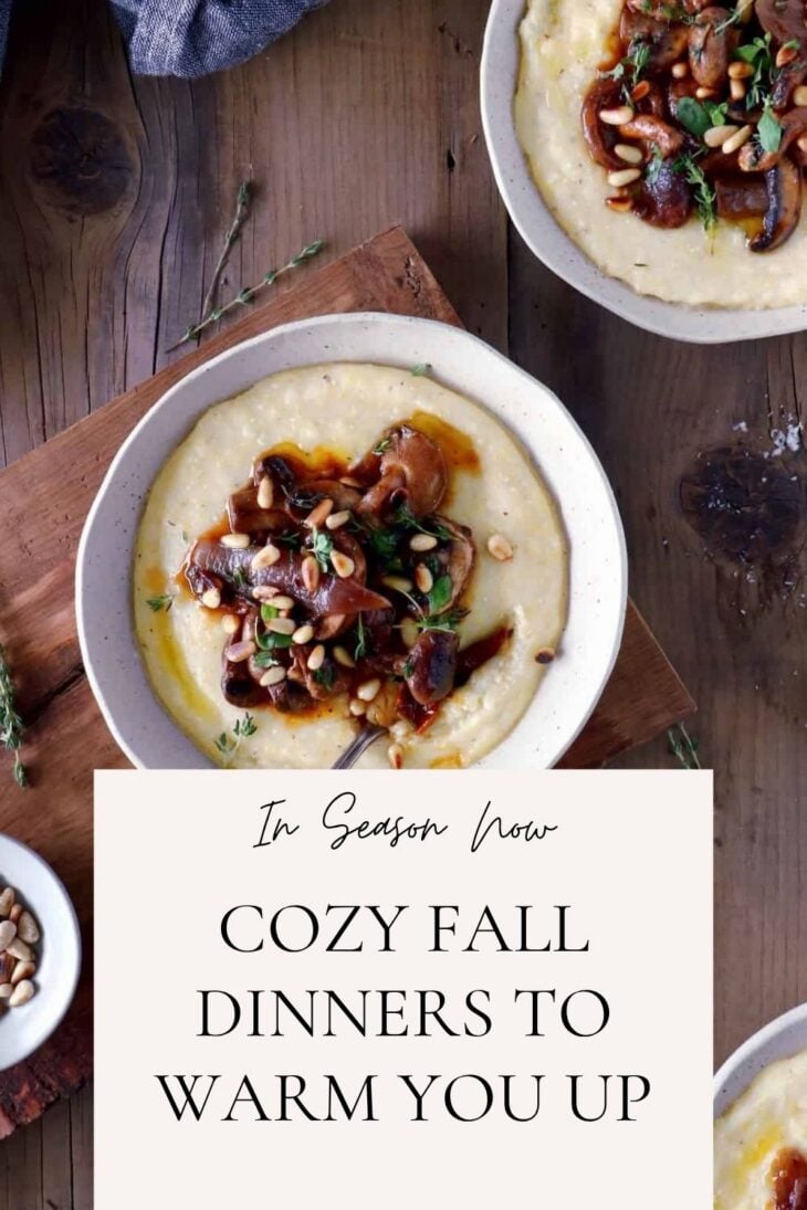 Unlock our collection of cozy fall dinners to warm you up from the inside, ranging from hearty soups and stews and comforting desserts too.
