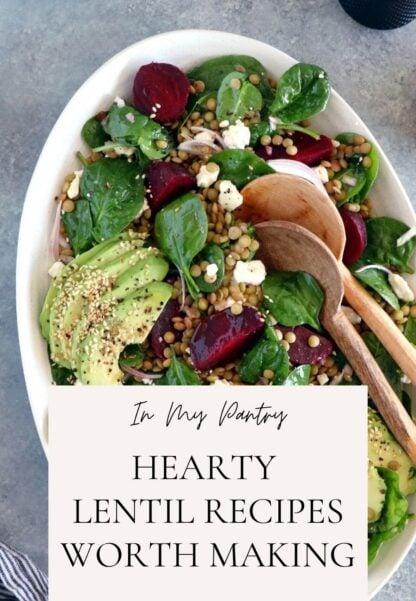 This unique collection of hearty lentil recipes brings together some satisfying everyday meals you'll want to make on repeat.