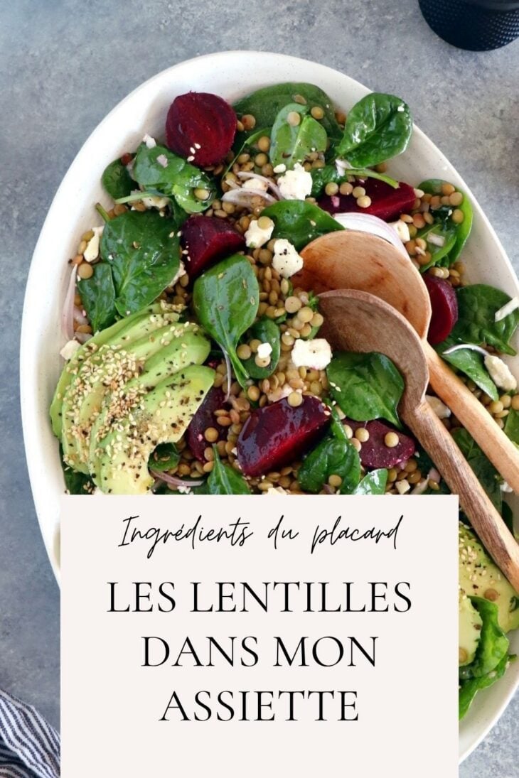 Les lentilles dans mon assiette ! Découvrez cette incroyable collection de recettes de lentilles saines, nourrissantes et savoureuses, à faire et à refaire.